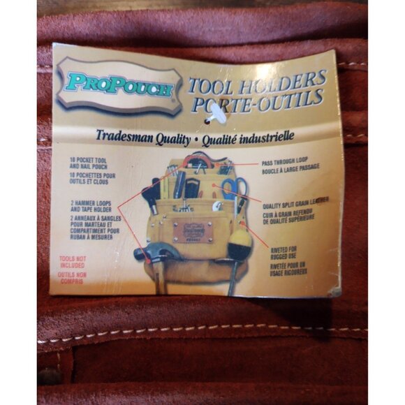 Tool Holders Pro Pouch #89463 – Heavy-Duty Tradesman Tool Belt Organizer - Picture 2 of 5